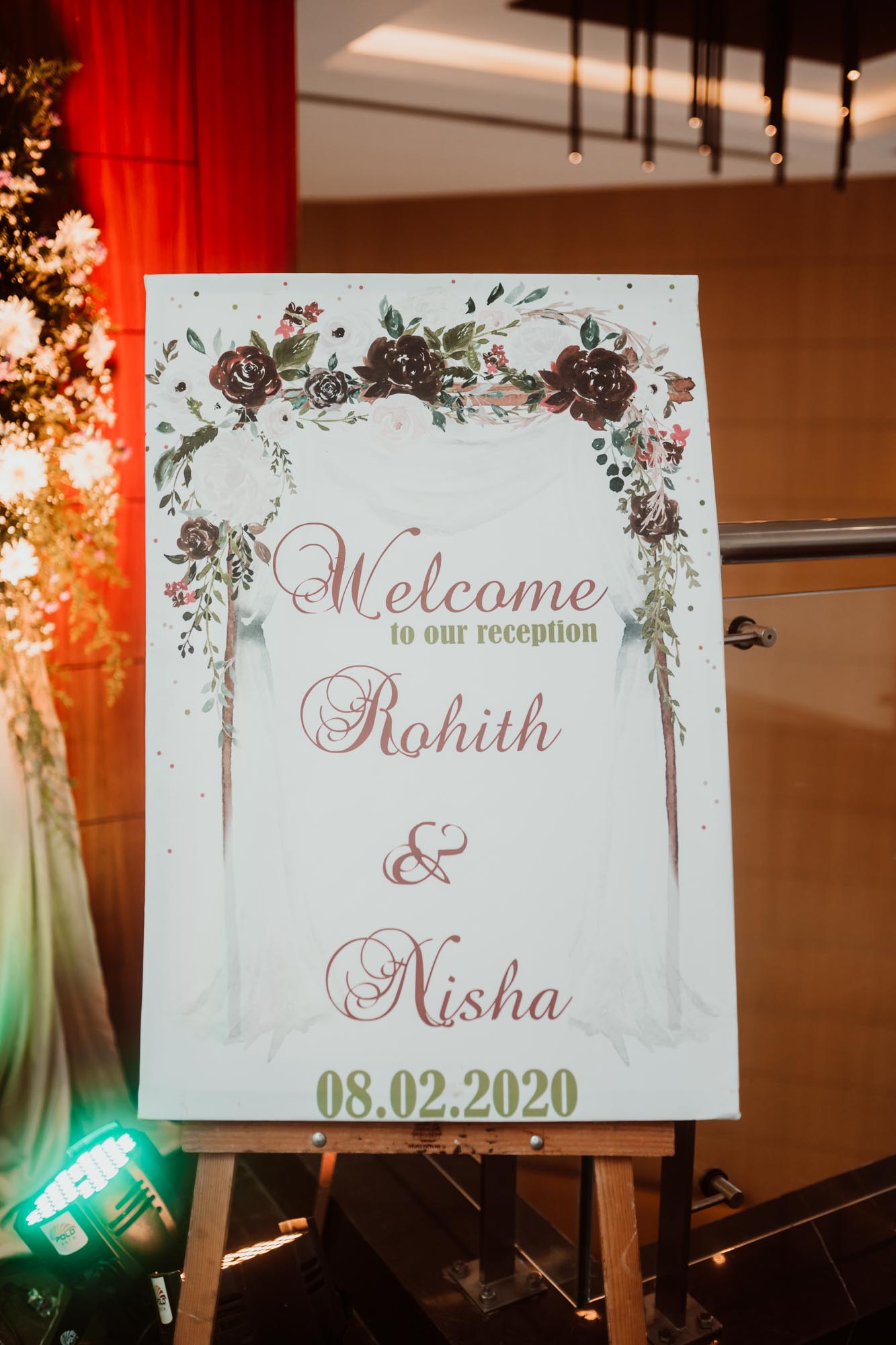 Nisha & Rohit Wedding Reception — photo 1
